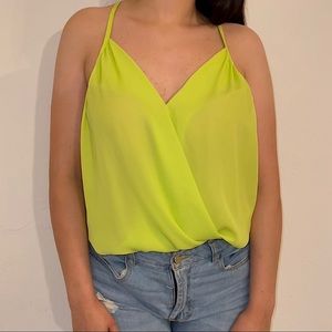 Neon crop top